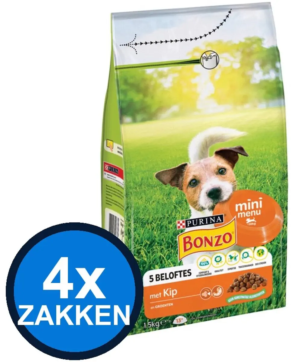 Bonzo Mini Menu Kip Droogvoer