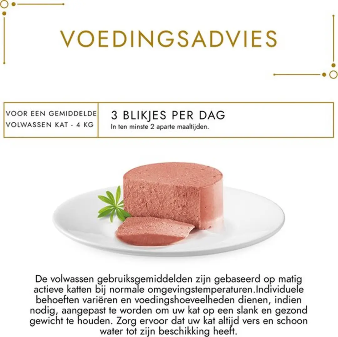 Gourmet Gold Mousse Kalkoen Kattenvoer Natvoer - 24x85g