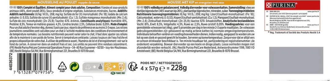 Gourmet Revelations Mousse Kattenvoer - Kip - 24x57g