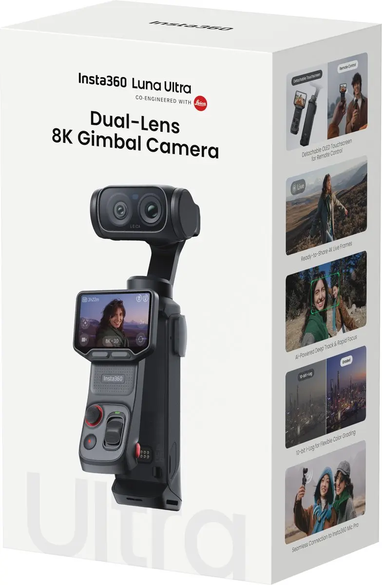 Insta360 Luna Ultra Creator Bundle Actioncam