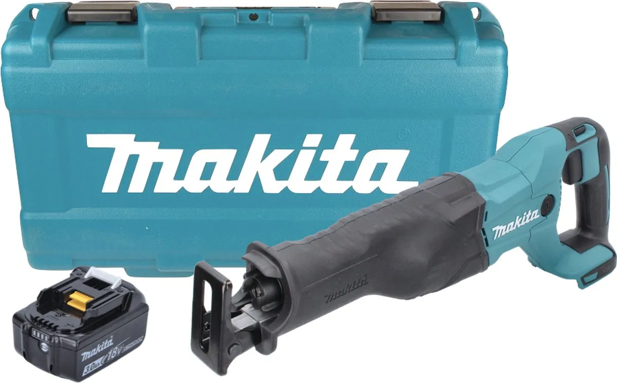 Makita DJR 186 F1K Reciprozaag 18V - 3.0Ah - met accu - afbeelding 3 van 5