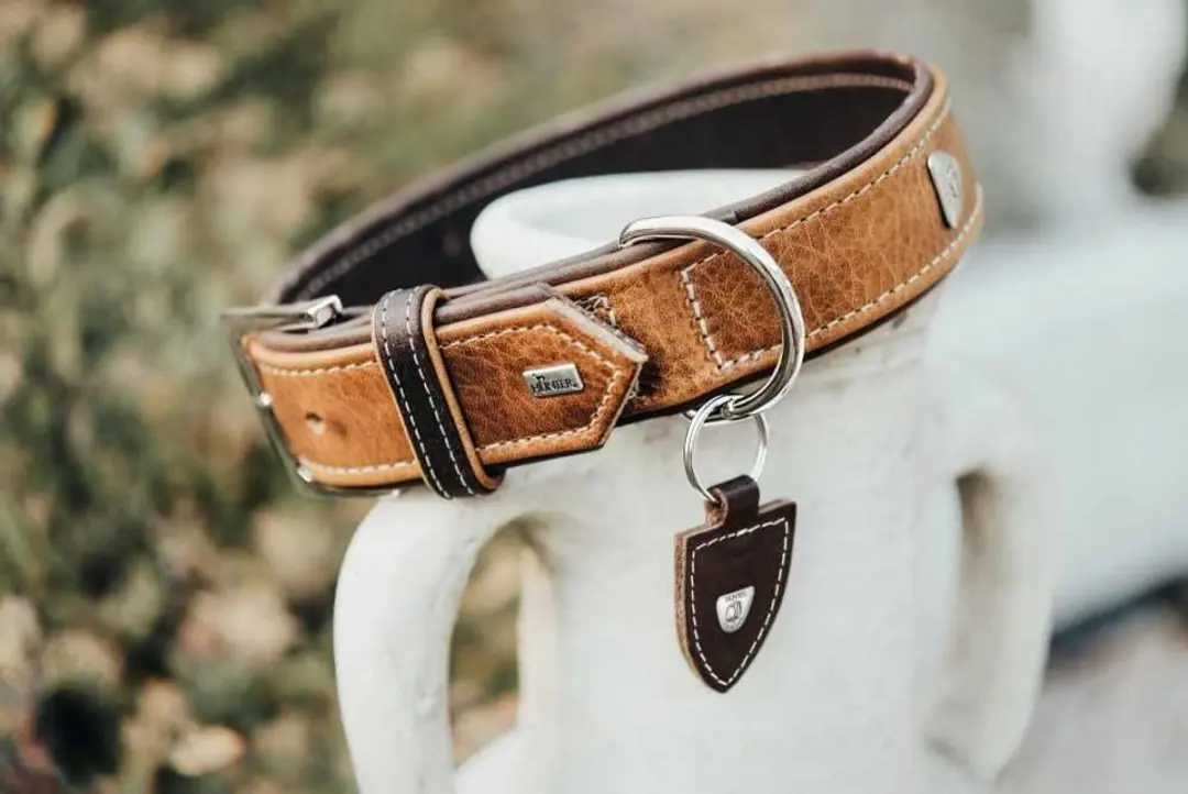 Hunter Hondenhalsband Tara 62-72cm - Bruin