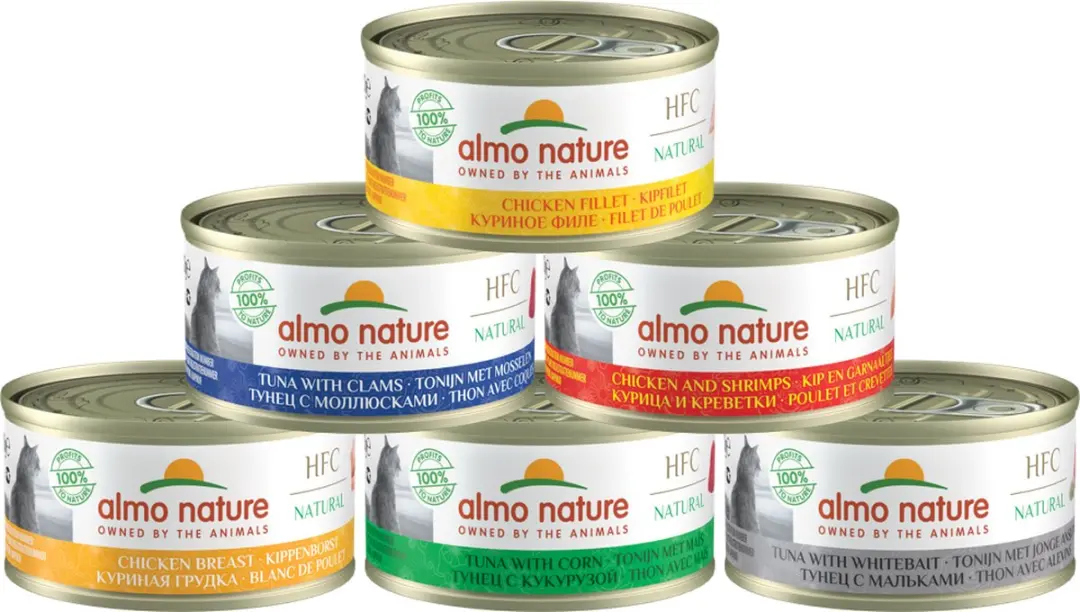 Almo Nature Atlantische Tonijn Kattenvoer - 24x70g