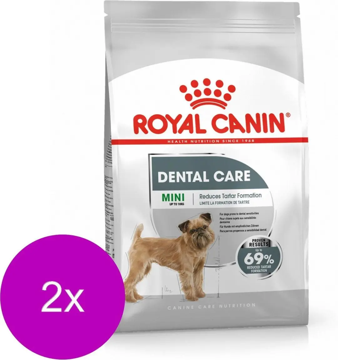 Royal Canin Dental Care Mini Hondenvoer - 2x3kg