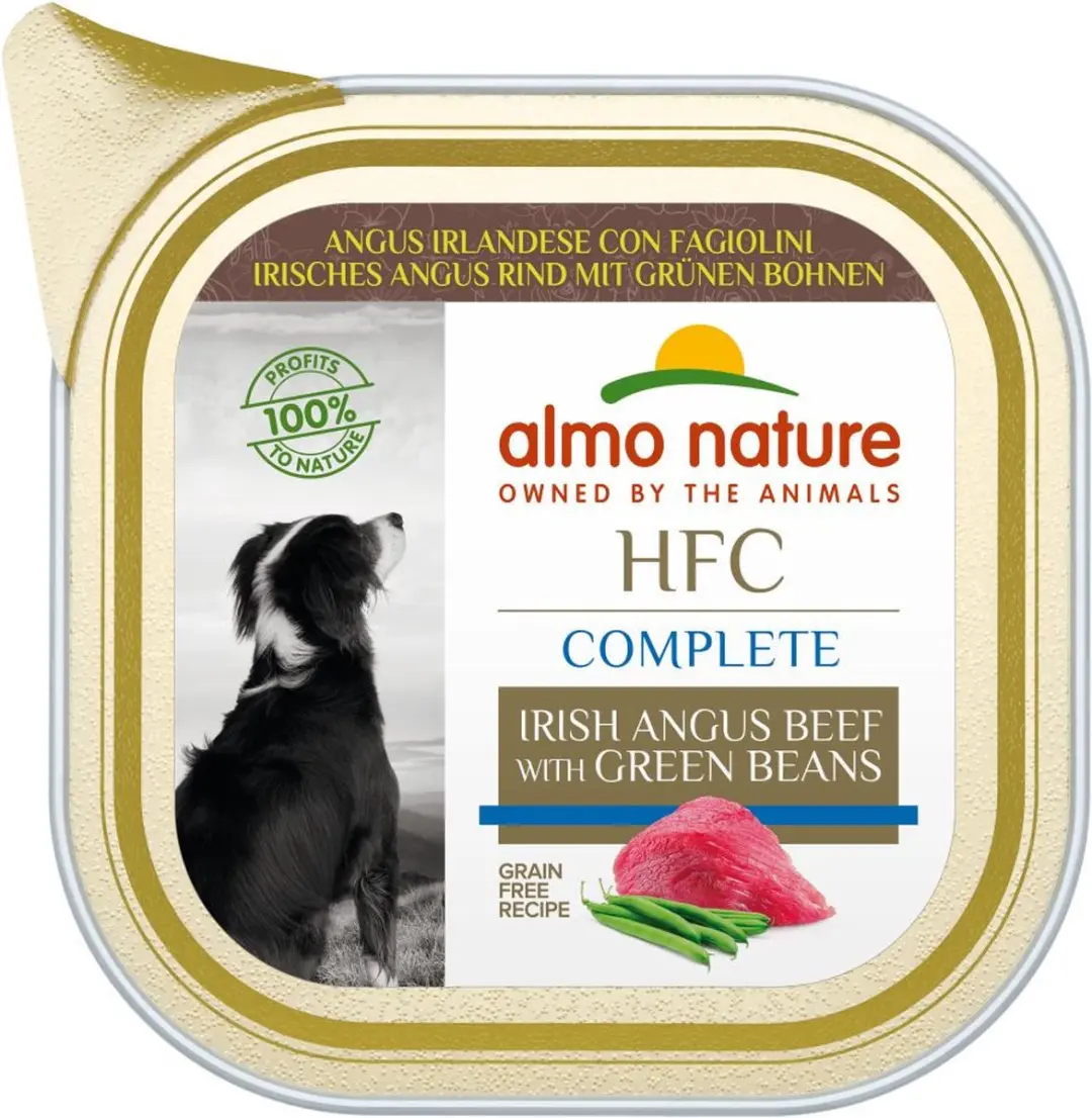 Almo Nature HFC Complete Iers Angus Rundvlees Natvoer Hond 85g