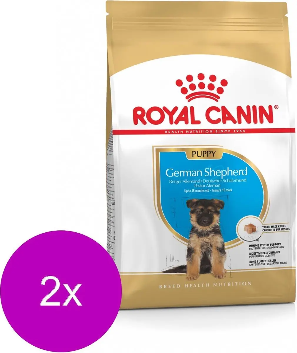 Royal Canin German Shepherd Puppy Hondenvoer - 2x12kg