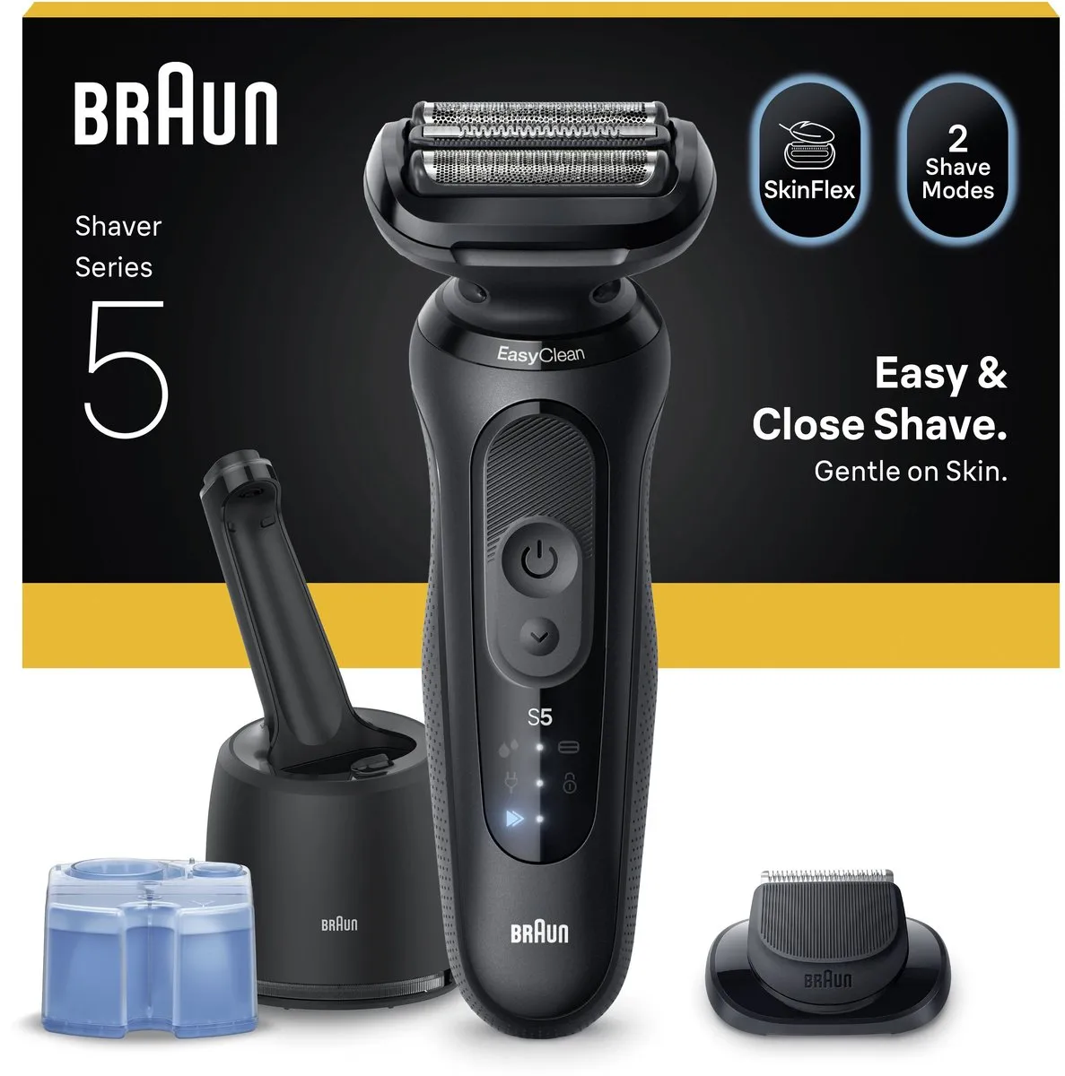 Braun Series 5 52-N7200CC Elektrisch Scheerapparaat - Zwart