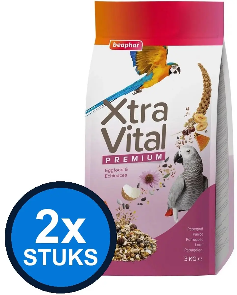 Beaphar XtraVital Papegaaivoer 3kg