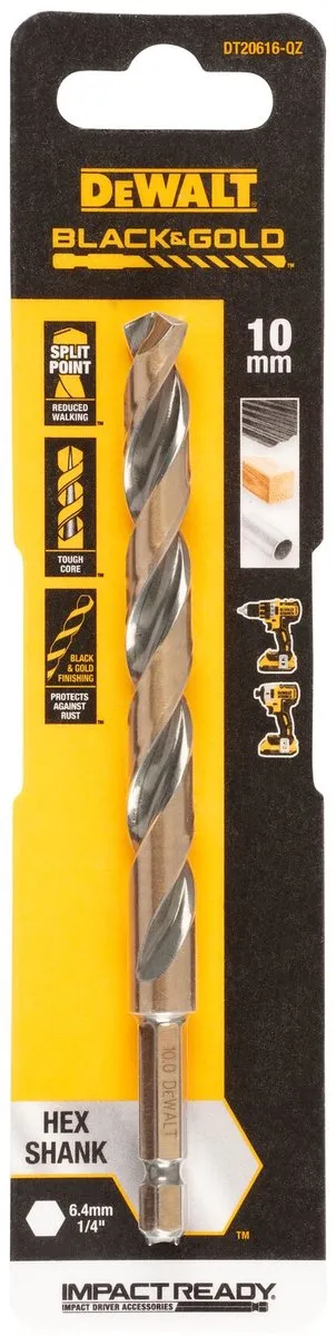 DeWalt DT20616 Metaalboor 10mm - 1 Stuk