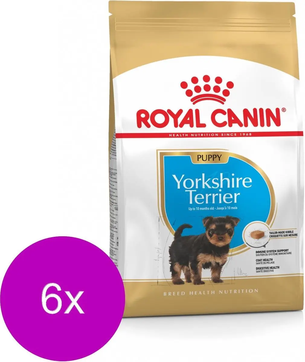 Royal Canin Yorkshire Terrier Puppy Hondenvoer - 6x1,5kg