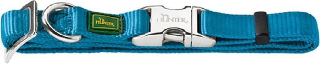 Hunter Alu-Strong Halsband Turquoise L - 45-65cm