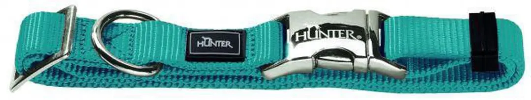 Hunter Alu-Strong Halsband Turquoise L - 45-65cm