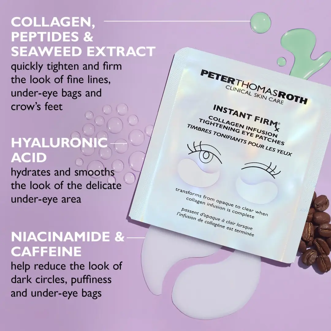 Peter Thomas Roth Instant FIRMx Collagen Eye Patches 50ml - 2 Stuks