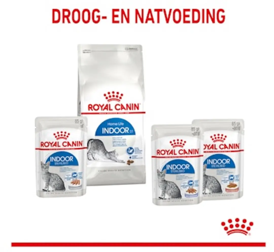 Royal Canin Sterilised Indoor Katten Natvoer - 36x85g