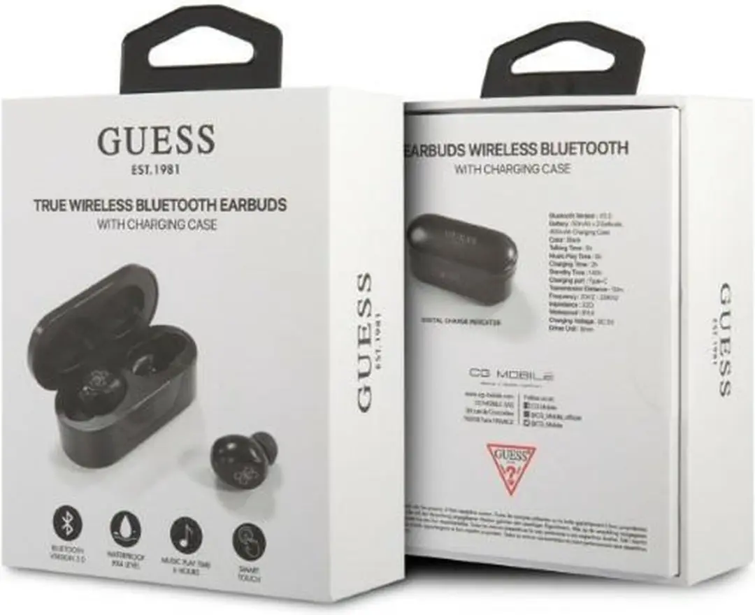 GUESS T31E True Wireless Oordopjes - Zwart