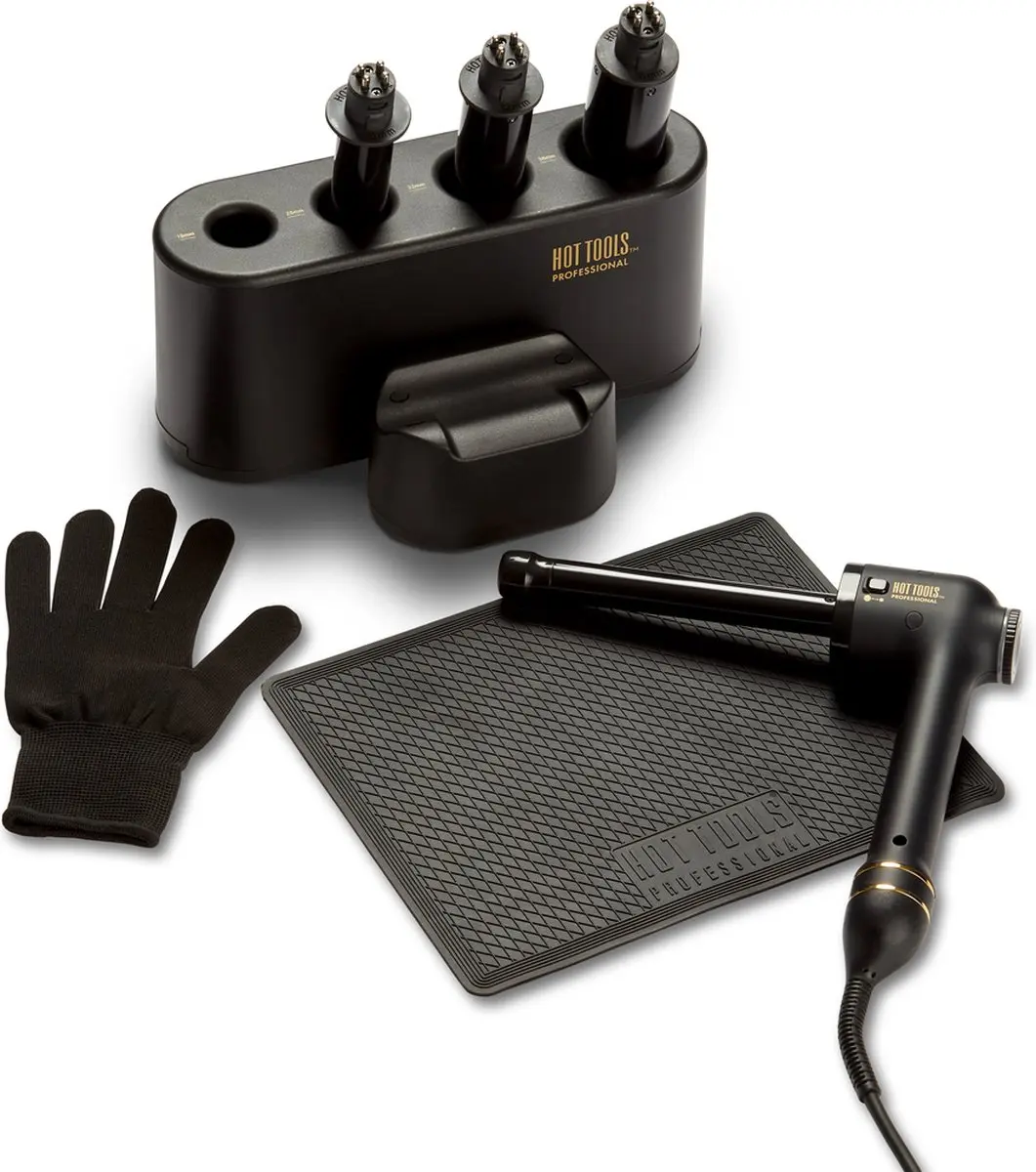 Hot Tools Curl Bar Set - Krultang 18mm/25mm/32mm/38mm - 4 Stuks