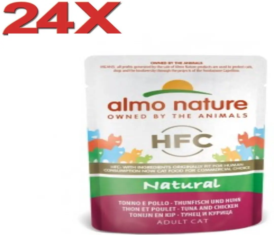 Almo Nature Kattenvoer Tonijn & Kip HFC