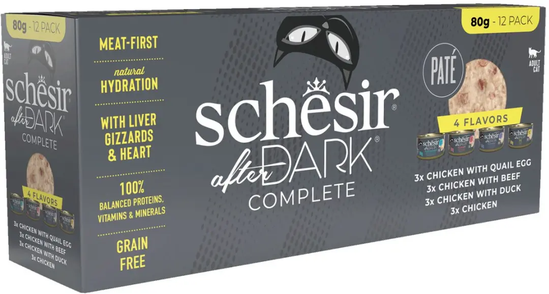 Schesir After Dark Paté Variatie-Pack
