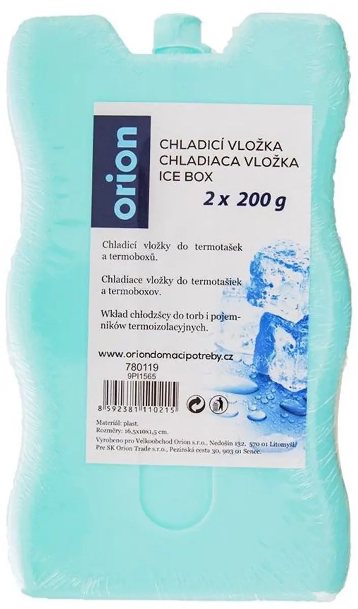 Orion Koelelementen 2x200g - Blauw - afbeelding 6 van 6