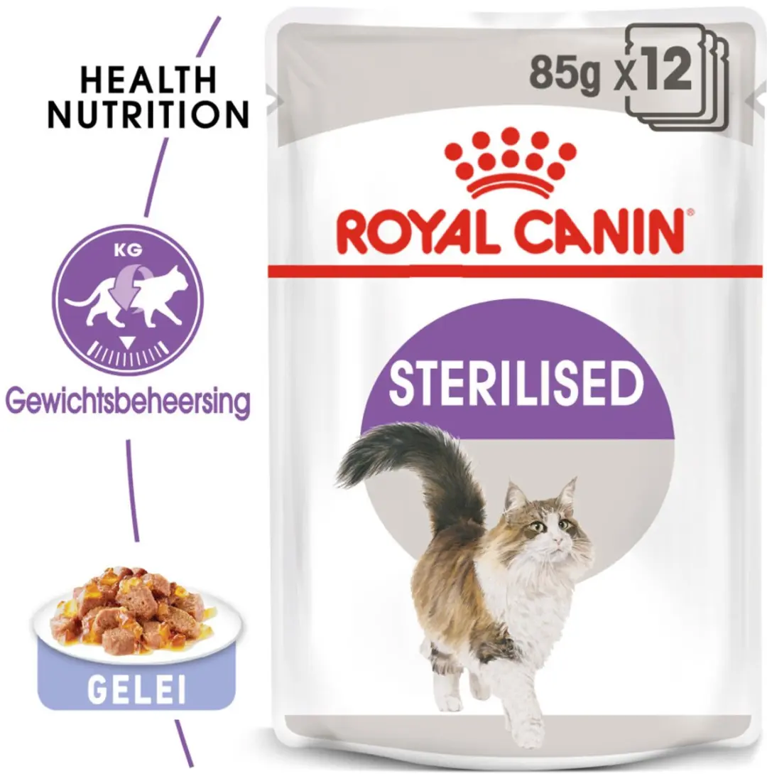 Royal Canin Sterilised Jelly Kattenvoer - 48 x 85g
