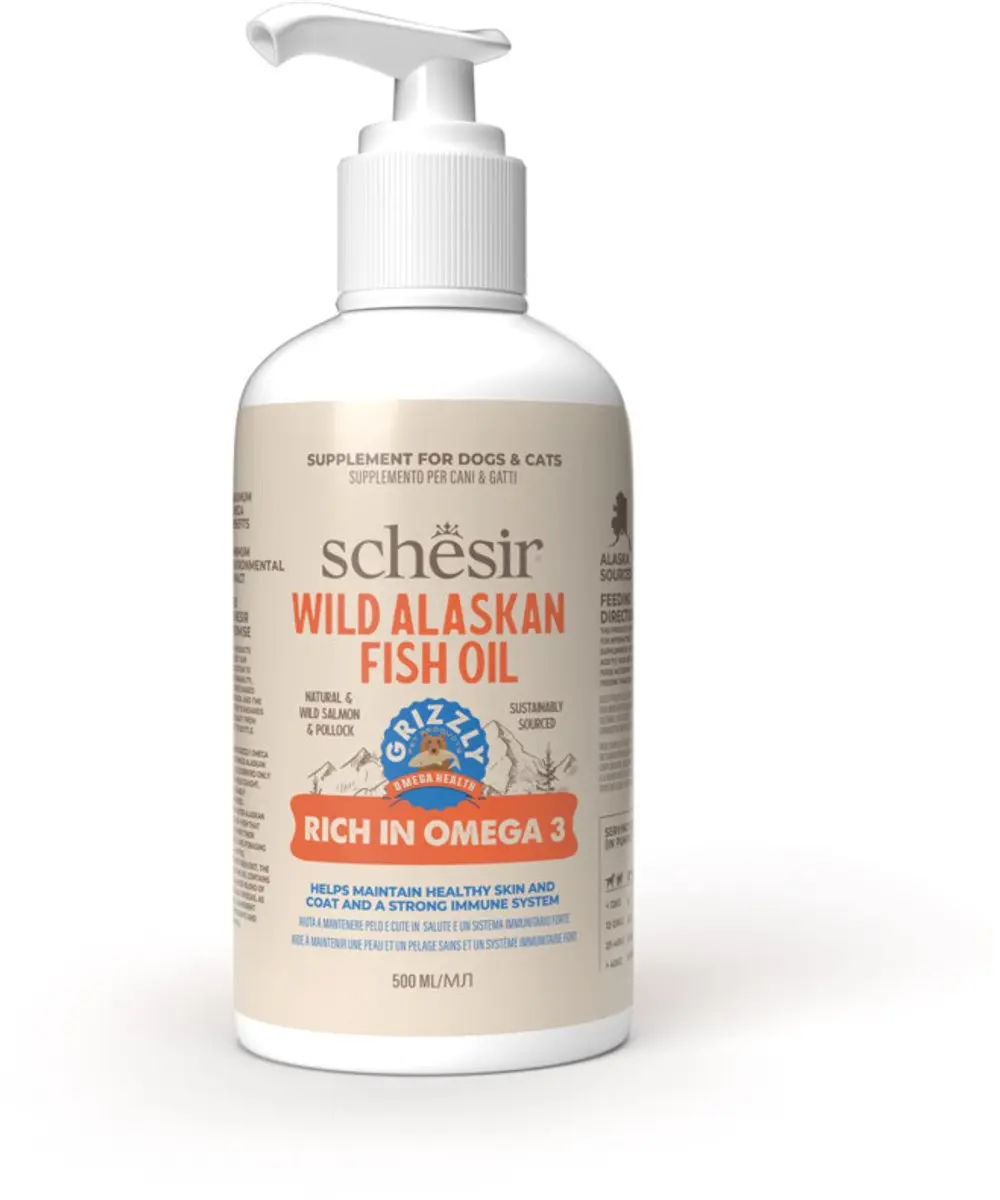 Schesir Grizzly Wild Alaskan Fish Oil 500ml