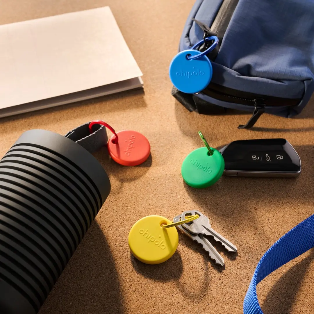 Chipolo POP Bluetooth Tracker - 8 Stuks - 120 dB - MultiColor
