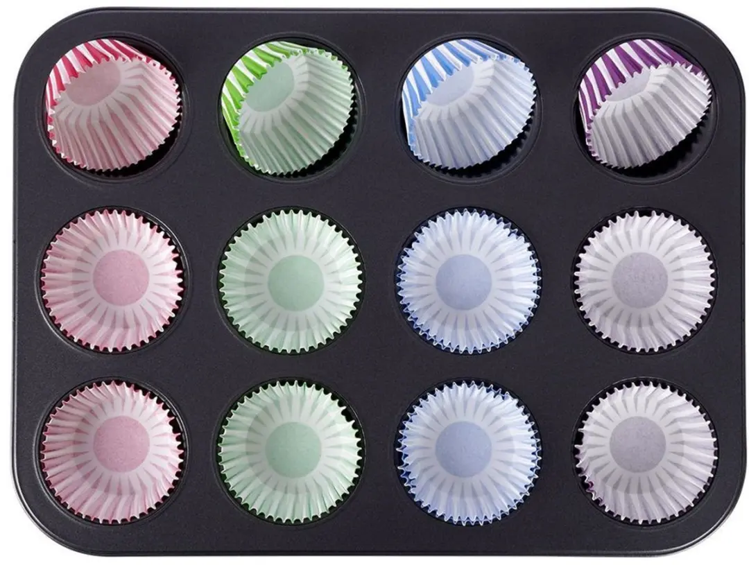 Orion Serie Muffinvorm 13-delig - Metalen Bouw - Niet-klevend