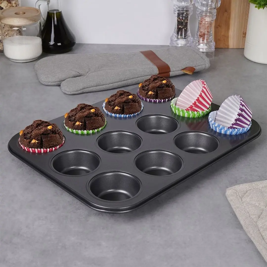Orion Serie Muffinvorm 13-delig - Metalen Bouw - Niet-klevend
