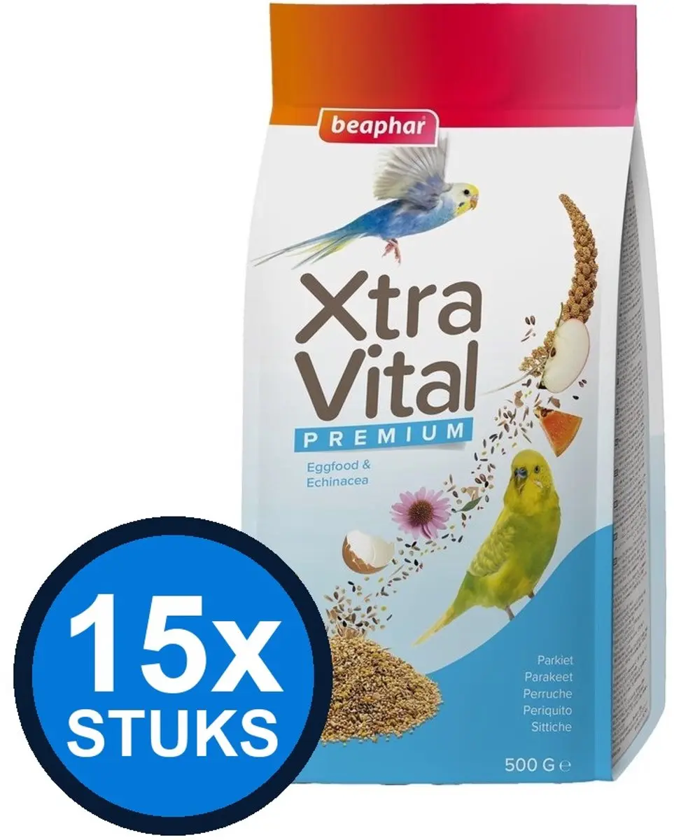 Beaphar XtraVital Parkietvoer 500g