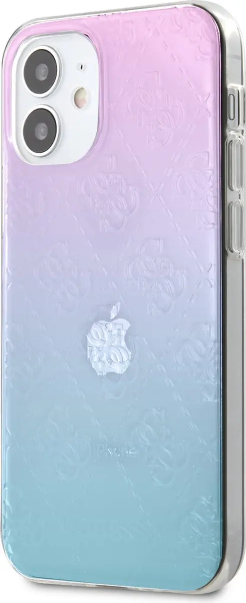 GUESS Hoesje iPhone 12 Mini S212-3 - Blauw Gradient