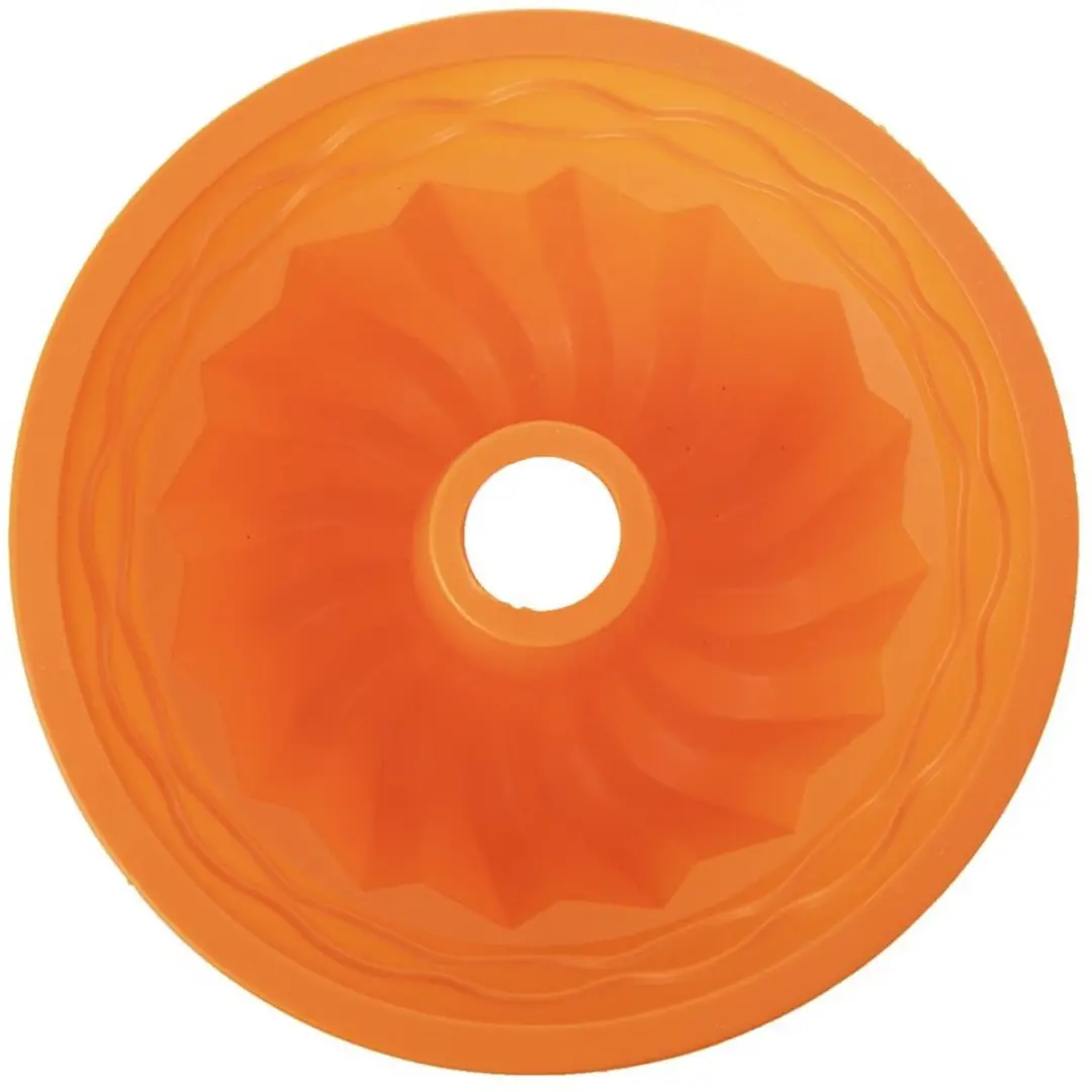 Orion Silikon Tulbandvorm - Oranje - Ø23,5cm