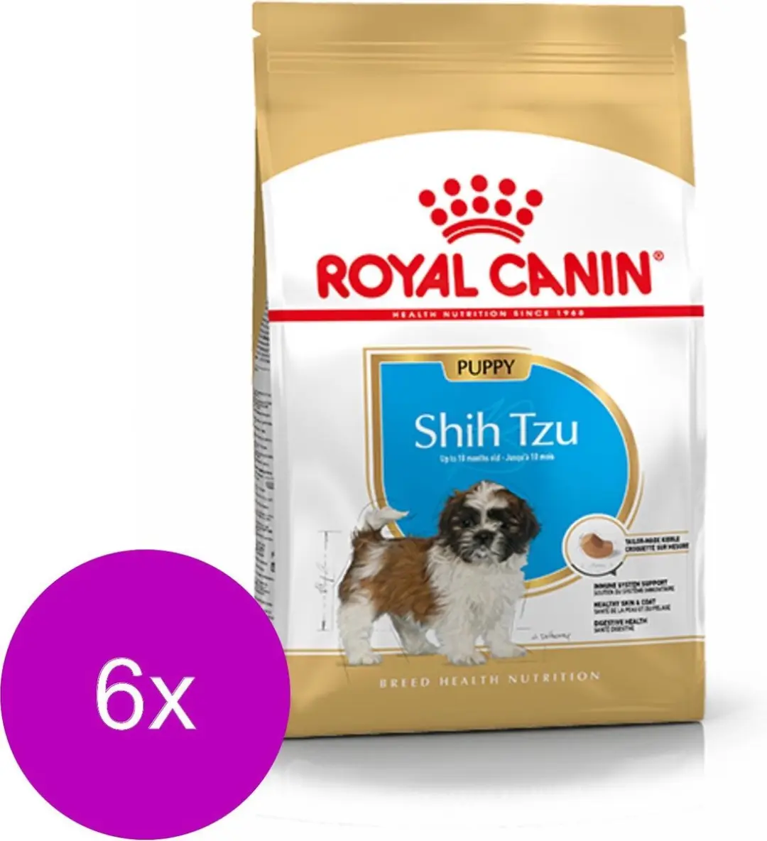 Royal Canin Shih Tzu Puppy Hondenvoer - 6x1,5kg