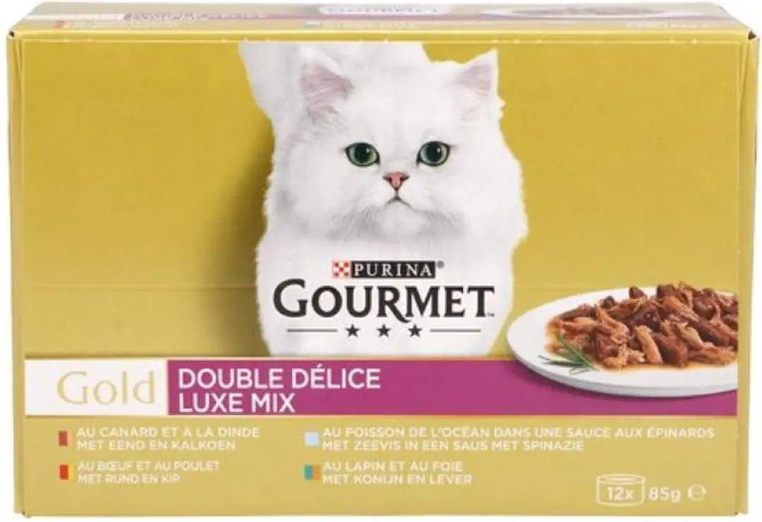 Gourmet Gold Luxe Mix 24 Stuks (2x12x85g)