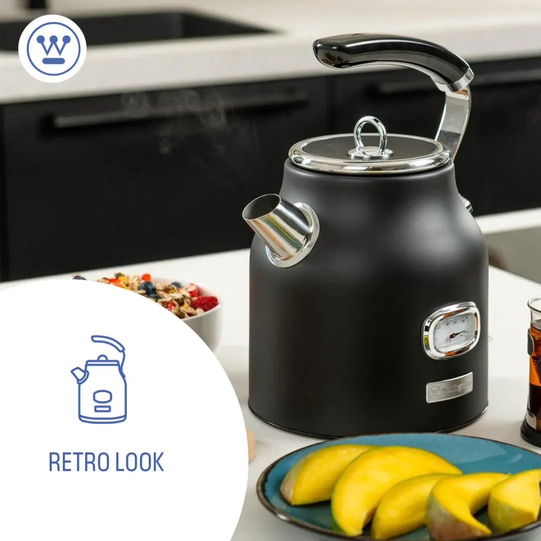 Westinghouse WKWKH148 Waterkoker 1,7L - 2200W - Zwart