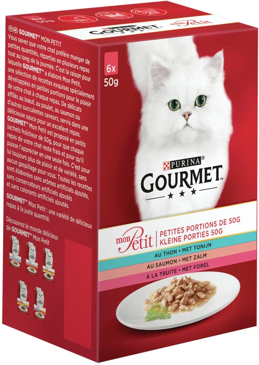 Gourmet Mon Petit Vis Kattenvoer
