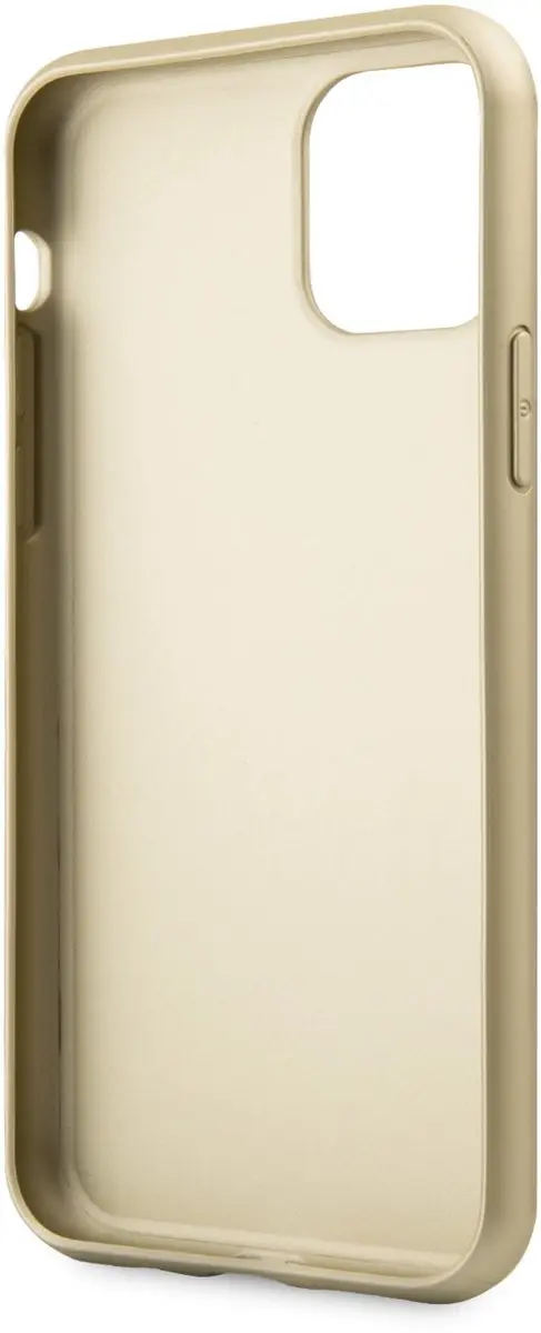 GUESS iPhone 11 Hoesje - Effen Goud - S212-2