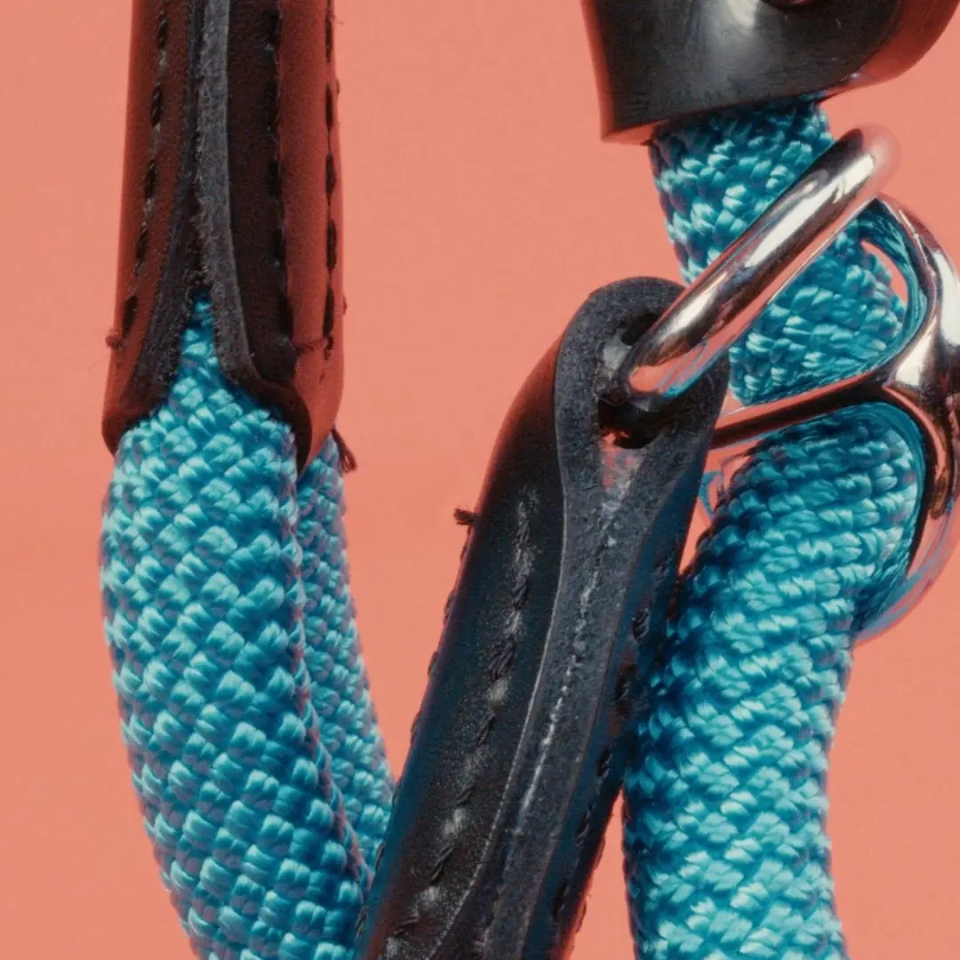 Hunter Retrieverlijn Stop Freestyle 10mm x 170cm - Turquoise