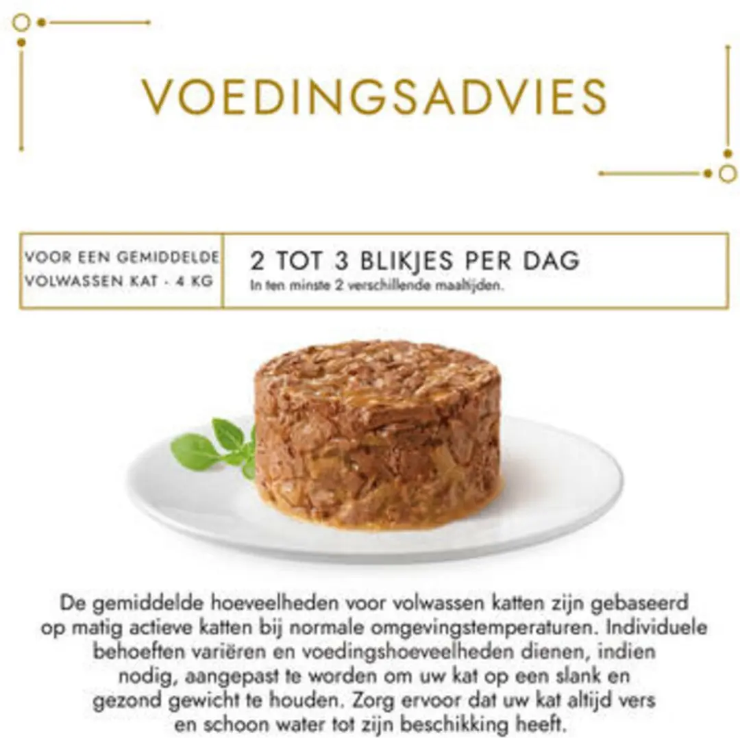 Gourmet Gold Hartig Torentje Rund Natvoer - 24x85g