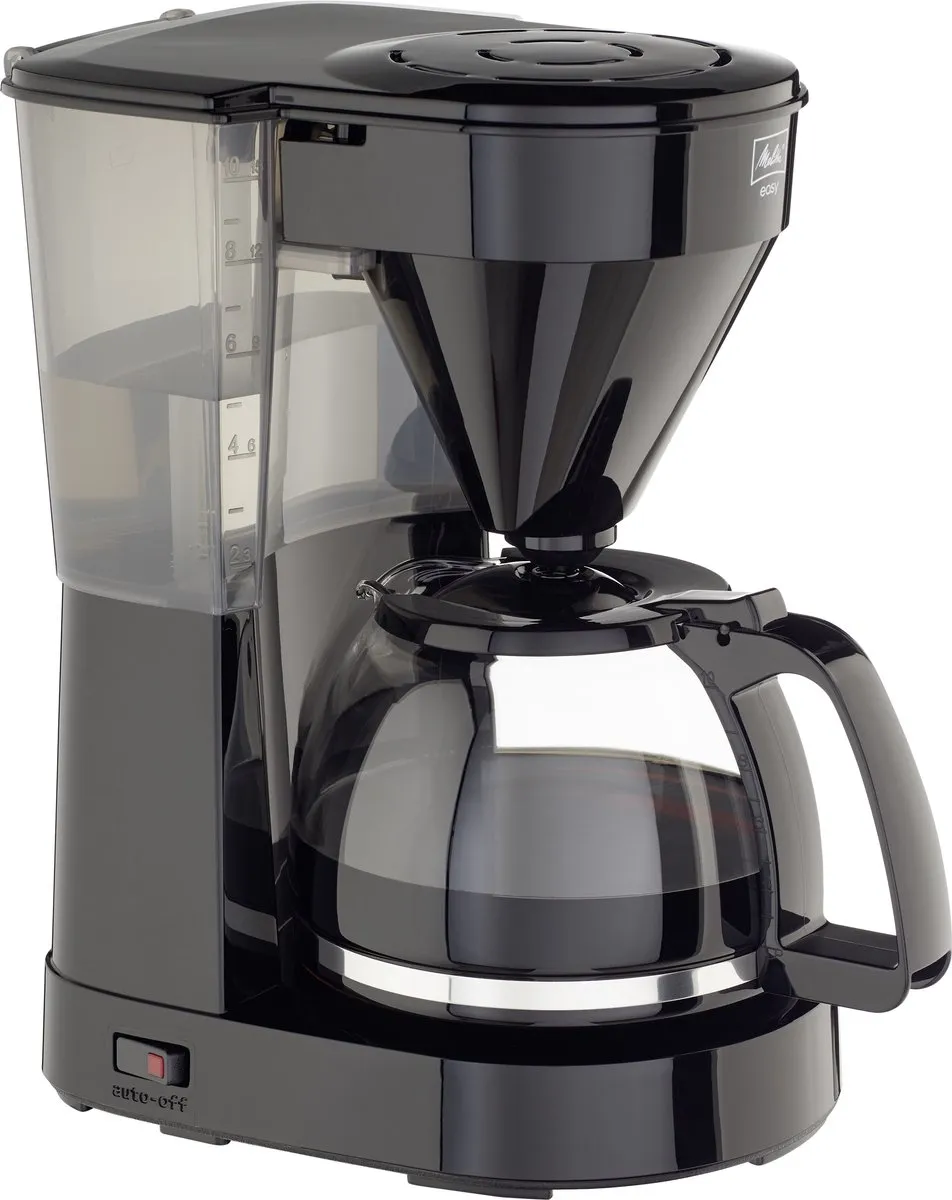 Melitta Easy II 1023-02 Koffiezetapparaat 10 Kopjes - 1,25L - Zwart