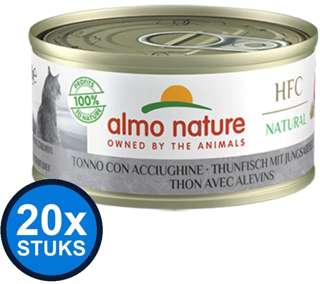 Almo Nature HFC Tonijn & Ansjovis Kattenvoer Natvoer 70g