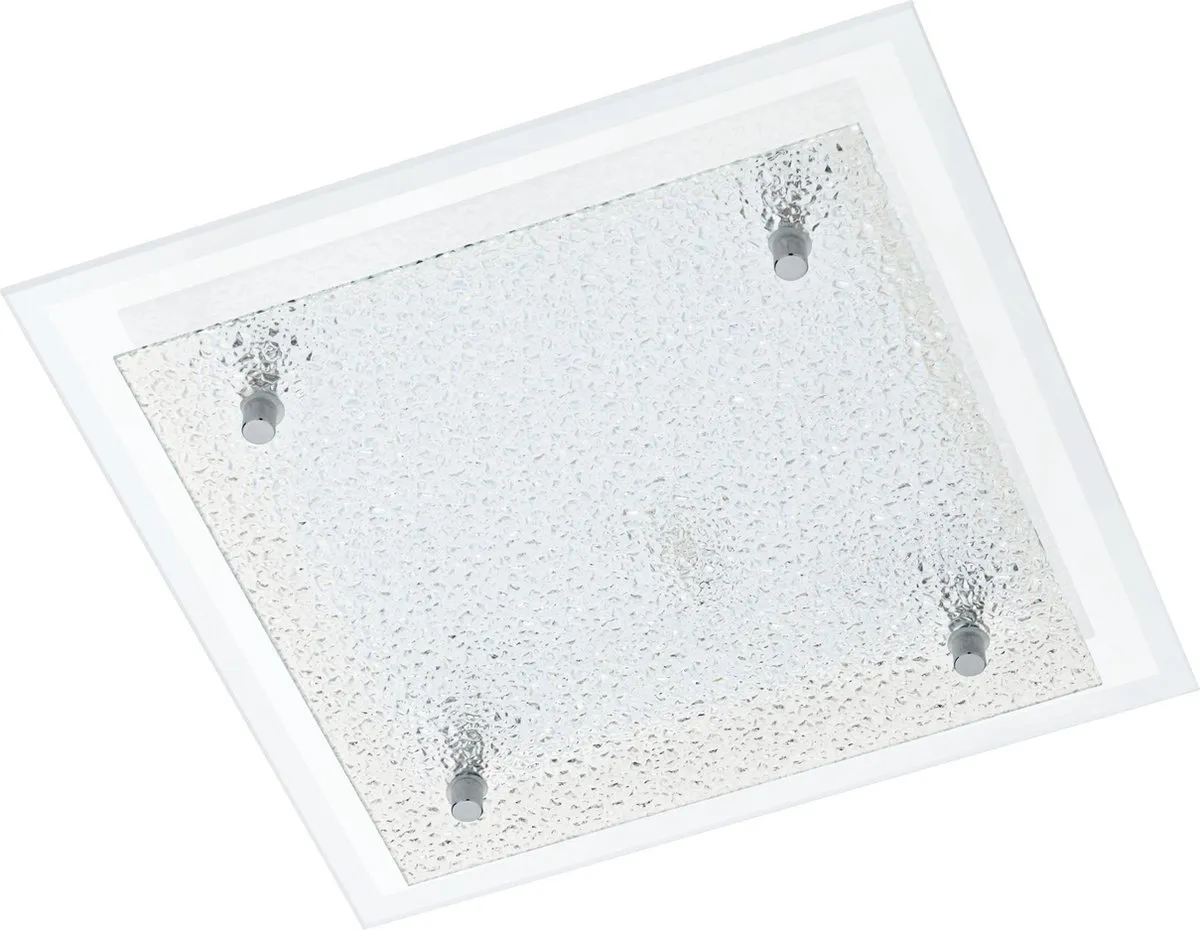 Eglo Priola LED Plafonnière 28x28cm