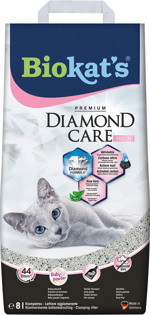 Biokat's Diamond Care Fresh Kattenbakvulling 8L