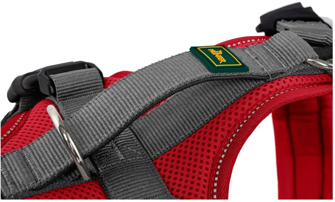 Hunter Harnas Maldon Up - 53-71 cm - Rood & Grijs