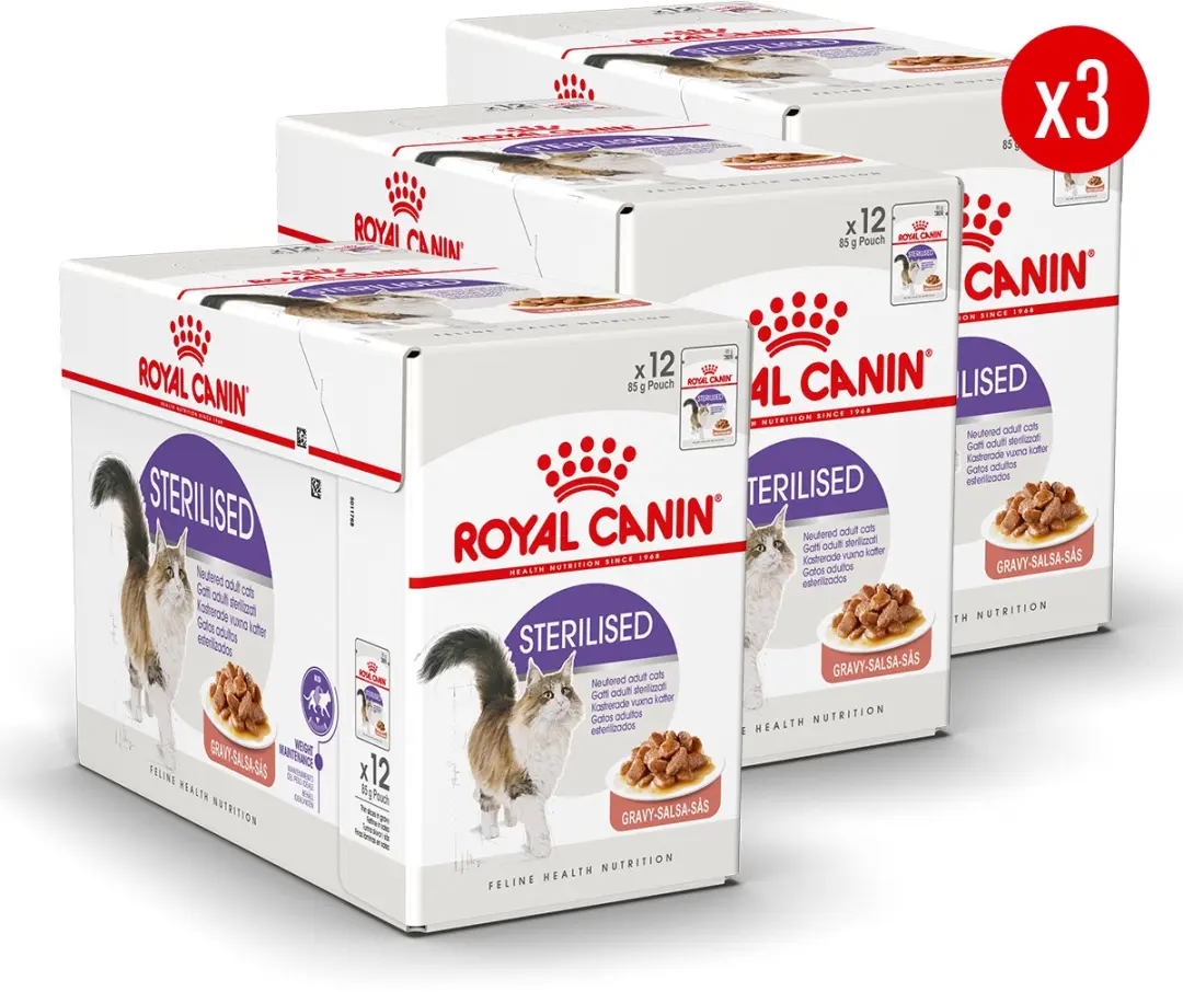Royal Canin Sterilised in Gravy Katten Natvoer
