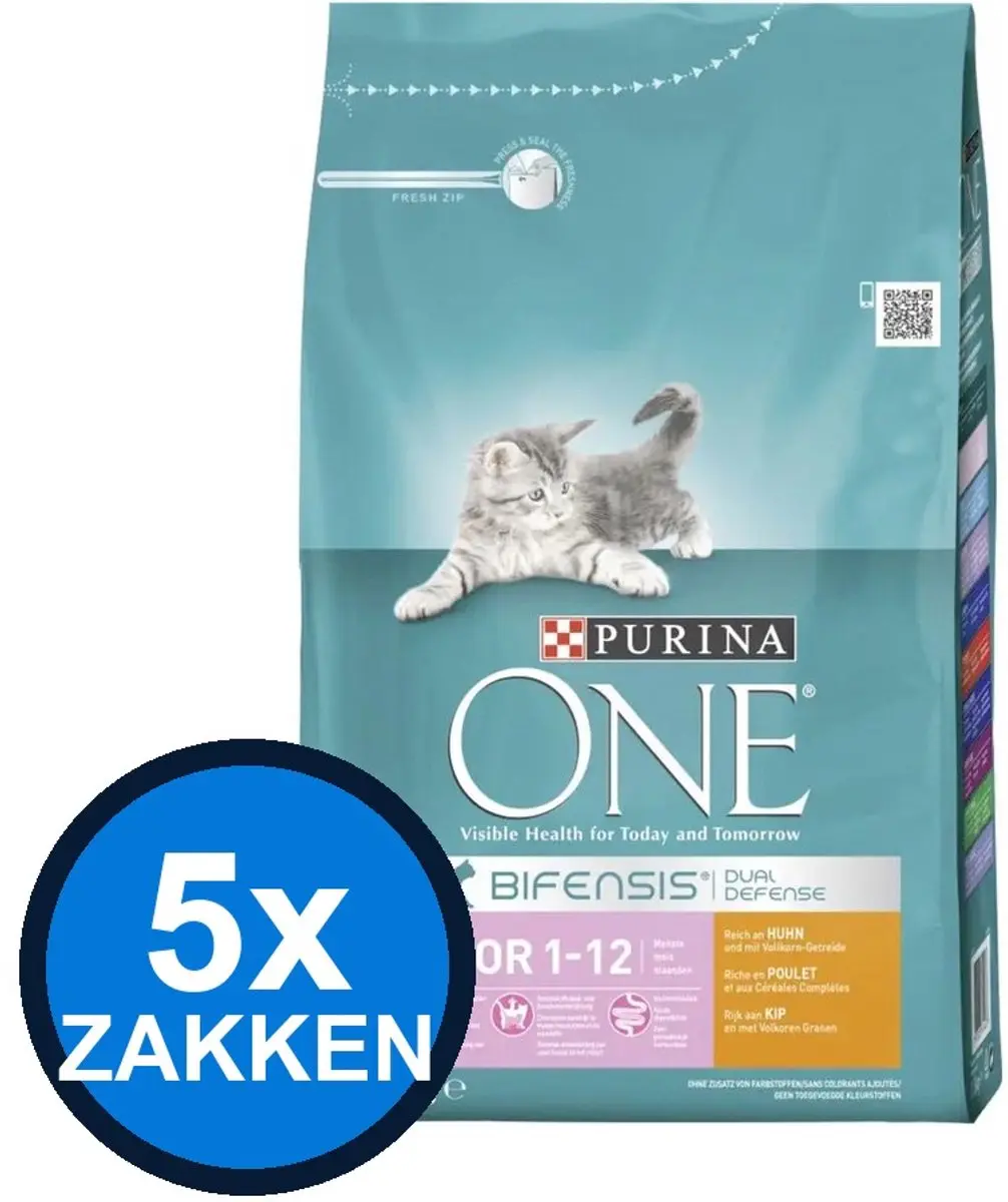 Purina ONE Junior Kip Kattenvoer Droogvoer 7,5kg