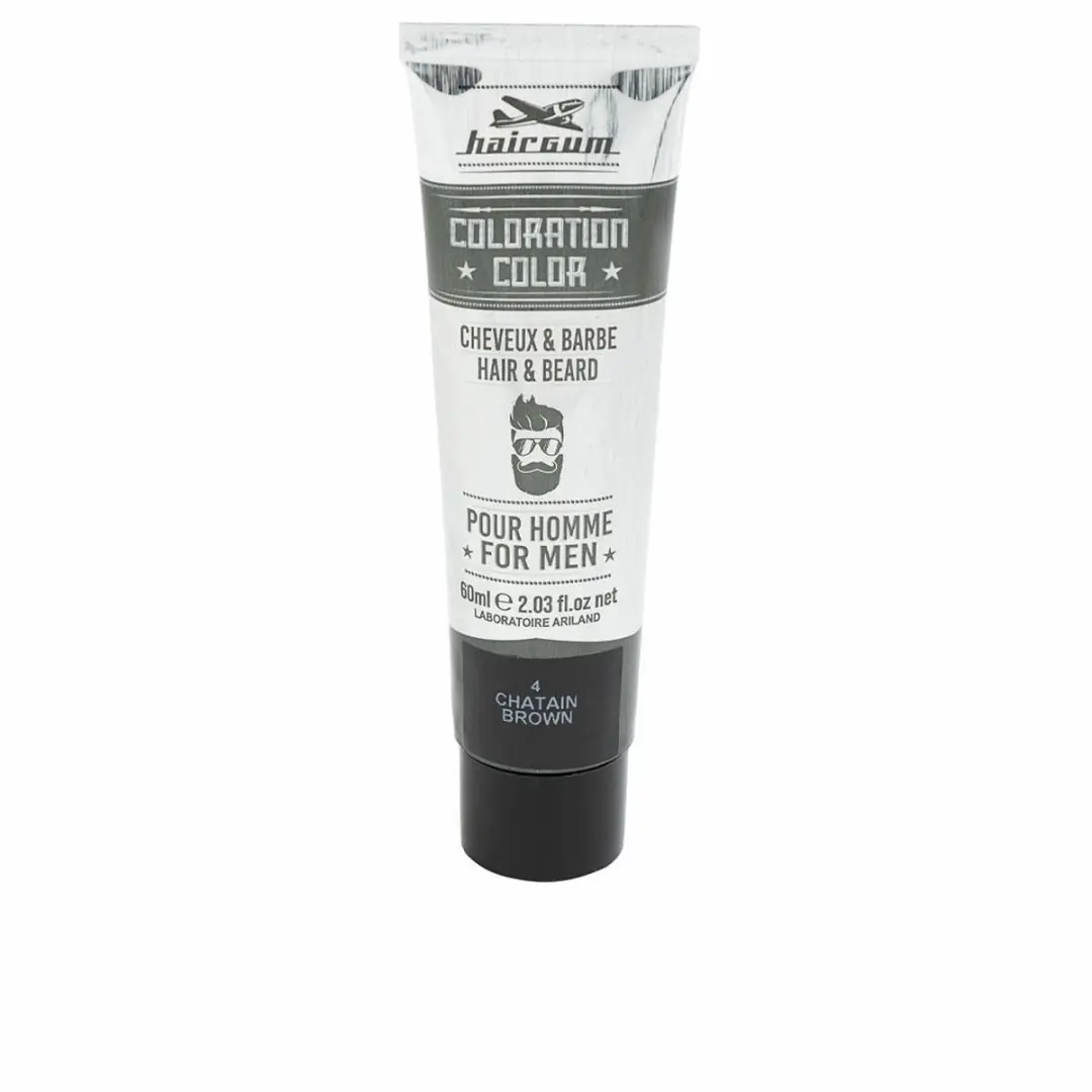 Hairgum COLORATION Bruin Nº4 Permanente Kleur 60g