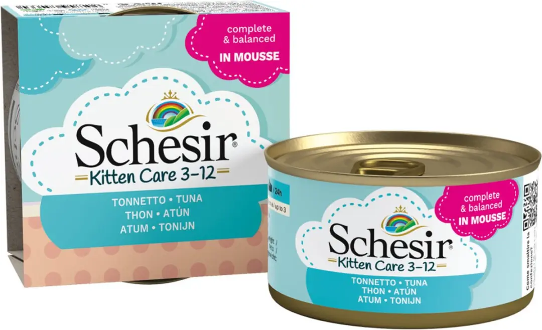 Schesir Kitten Tonijn in Mousse 85g