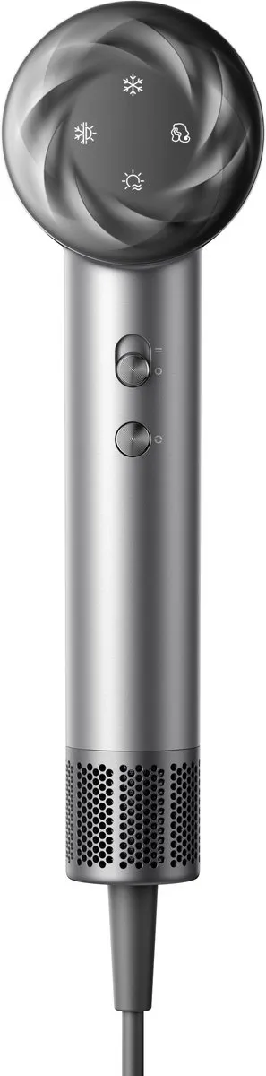 Dreame Hair Glory Mix - Professionele Föhn met Iontechnologie - Geurverspreider en Temperatuursensor - 1600W - Voor Glad, Glanzend en Pluisvrij Haar - Zwart