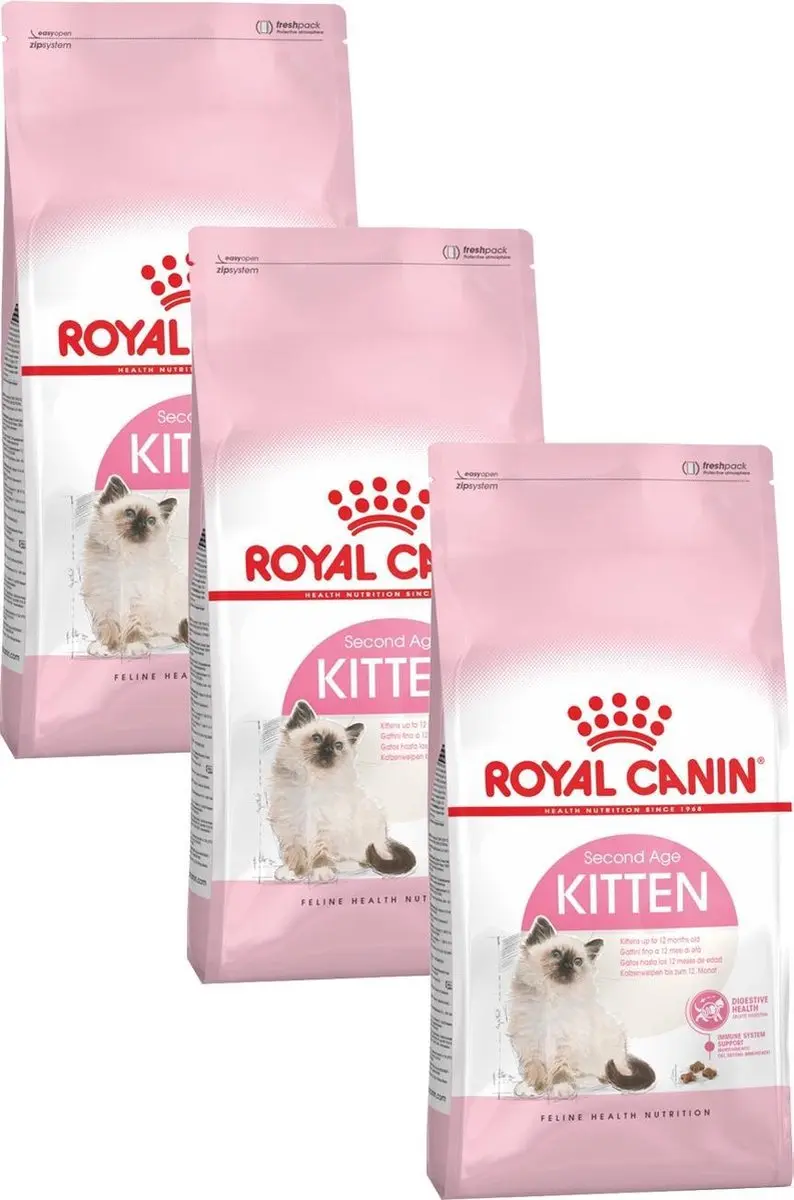 Royal Canin Kitten Kattenvoer - 3x2kg