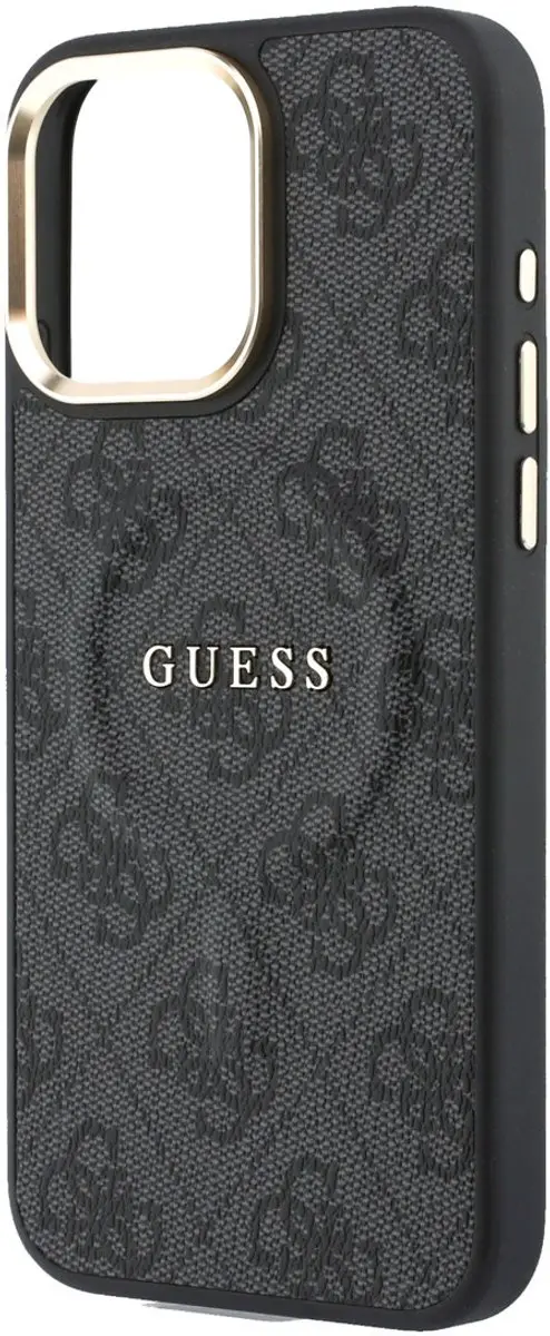 GUESS Telefoonhoesje iPhone 15 Pro Max - MagSafe - Zwart